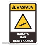 RGP Sign K3 - Bahaya Gas Bertekanan