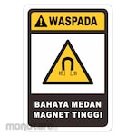 RGP Sign K3 - Bahaya Medan Magnet
