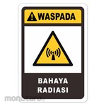 RGP Sign K3 - Bahaya Radiasi
