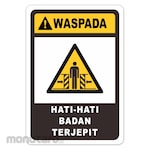 RGP Sign K3 - Hati Hati Badan Terjepit