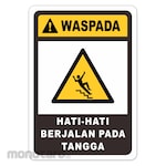 RGP Sign K3 - Hati Hati Berjalan Tangga