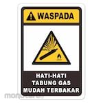 RGP Sign K3 - Tabung Gas Terbakar