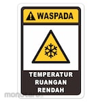 RGP Sign K3 - Temperatur Dingin