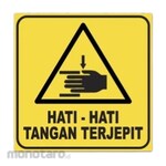 RGP Sticker Hati-Hati Tangan Terjepit