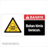 Safety Sign Rambu Bahan Kimia Beracun
