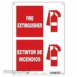 CONDOR J9624 Safety Sign Aluminum