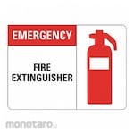 LYLE Aluminum Fire Extinguisher Emergency Sign