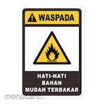 RGP Flammable Sign Custom