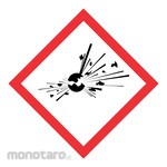 Safety Sign GHS Label Sticker Explosive (Rambu Keselamatan)