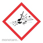 Safety Sign Stiker B3 Mudah Meledak