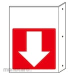 Unit Protruding Fire Prevention Sign Margin (Rambu Keselamatan)