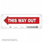 CONDOR J7056 Safety Sign Polyethylene