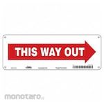 CONDOR J7058 Safety Sign Aluminum