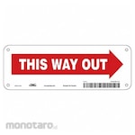 CONDOR J7058 Safety Sign Polyethylene