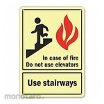 LYLE Aluminum Elevator Hazard Sign