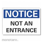 LYLE Exit & Entrance Notice Label