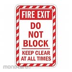 LYLE Reflective Fire Door Fire Exit Sign