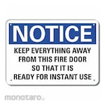 LYLE Reflective Fire Door Notice Sign