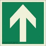 TSUKUSHI KOBO Phosphorescent Escape Sign (Medium Brightness)