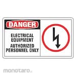 ACCUFORM Electrical Equipment Sign