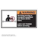 ACCUFORM Machine Lockout Sign