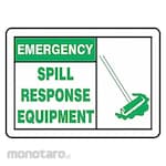 ACCUFORM Spill Emergency Equipment Sign