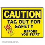 BRADY Caution Label Polyester (Tanda Pencegahan Bahaya)