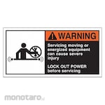 BRADY Electrical Lockout Sign (Tanda Pencegahan Bahaya)