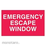 BRADY Emergency Exit Sign (Tanda Pencegahan Bahaya)