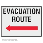 BRADY Evacuation Route Sign (Tanda Pencegahan Bahaya)