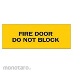 BRADY Fire Door Sign (Tanda Pencegahan Bahaya)