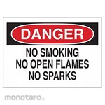 BRADY No Smoking Sign (Tanda Pencegahan Bahaya)