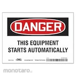 CONDOR Automatic Equipment Sign