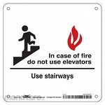 CONDOR Elevator & Stairway Fire Sign