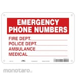 CONDOR Emergency 911 Sign