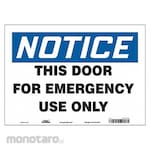 CONDOR Emergency Door Sign