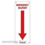 CONDOR Emergency Shut-Off Sign