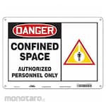 CONDOR J6915 Safety Sign Aluminum