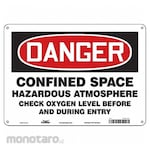 CONDOR J6918 Safety Sign Aluminum
