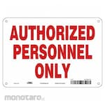 CONDOR J7005 Safety Sign Aluminum