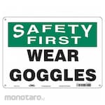 CONDOR J7029 Safety Sign Aluminum