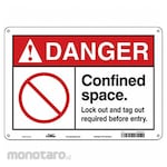 CONDOR J8724 Safety Sign Aluminum