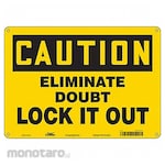 CONDOR K0102 Safety Sign Aluminum