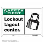 CONDOR K0131 Safety Sign Aluminum