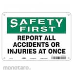 CONDOR K0174 Safety Sign Aluminum