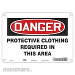 CONDOR K0543 Safety Sign Aluminum