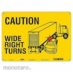 CONDOR K1511 Safety Sign Aluminum