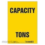 CONDOR Load Capacity Sign