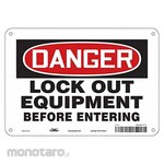 CONDOR Machine Lockout Sign