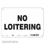 CONDOR No Loitering Sign